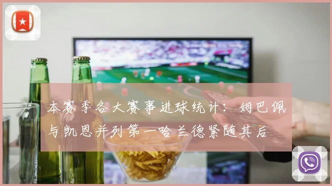 本赛季各大赛事进球统计：姆巴佩与凯恩并列第一哈兰德紧随其后